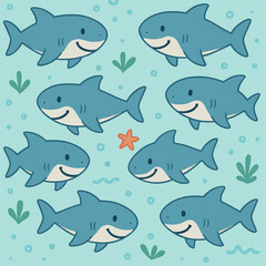 shark pattern