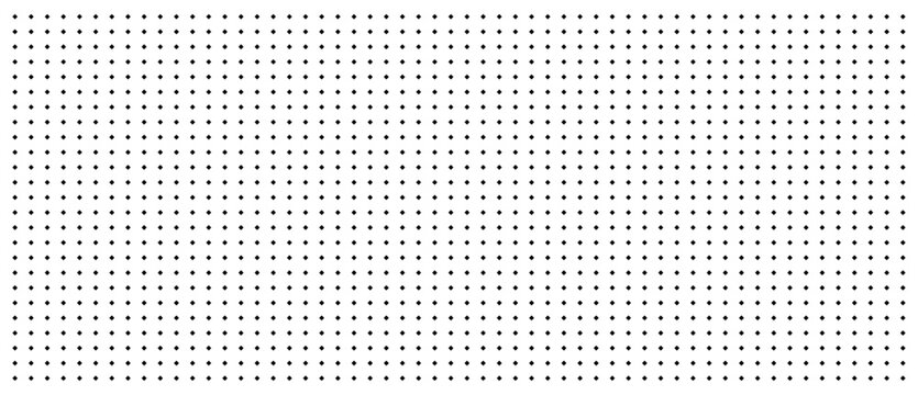 minimal Dotted Square Seamless Pattern Vector in Black and White with Transparent Background PNG, Geometric Repeating Grid Design, Modern Abstract Dot Art Texture