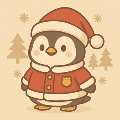 penguin christmas