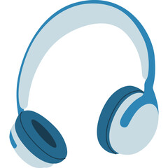 Headphone Flat Illustration