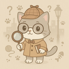 dectective cat