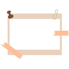 Polaroid Frame Illustration