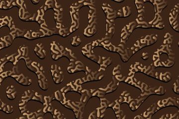 Abstract turing pattern. Abstract seamless pattern background. Abstract colored map background