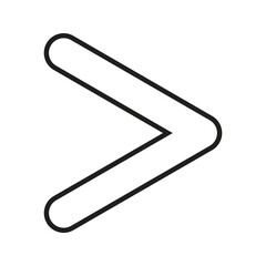 Direct right icon with clean, modern design. Ideal for navigation, UI/UX interfaces, maps, and directional signage. High-quality vector, fully scalable and easy to customize.