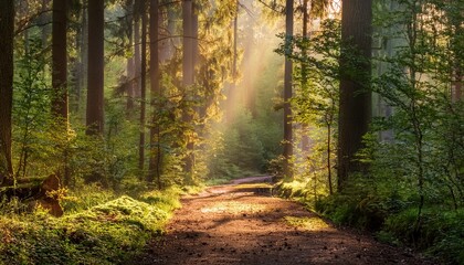 A canvas of colors unfolds in the soft glow.  