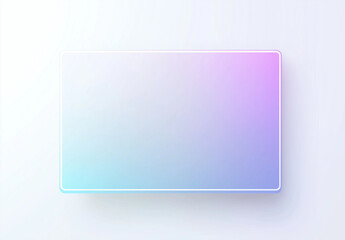  Blue and Purple Gradient Background – Flat Vector Illustration with Blurred Edges for Website Banners, Social Media Posts, and Presentations – Simple, Modern Design on a White Background