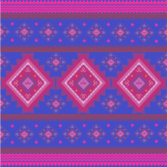 seamless knitted pattern