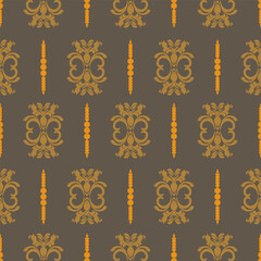 seamless pattern with floral elements