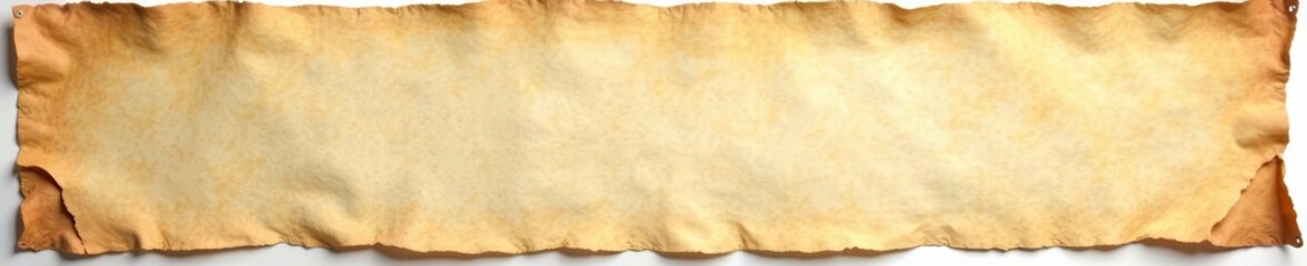 Old horizontal paper scroll with faded creases, retro backdrop for crafting and scrapbooking, old, backdrop