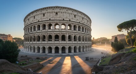 Golden Hour Echoes AI Generated