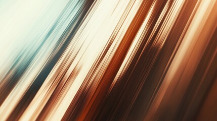 An abstract design with diagonal lines of warm and cool colors.