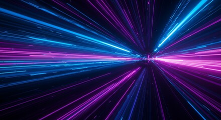 Neon Velocity AI Generated