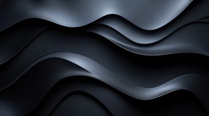 dark grainy black grey matte metallic gradient abstract geometrical divided curve background with blank space,stock photo