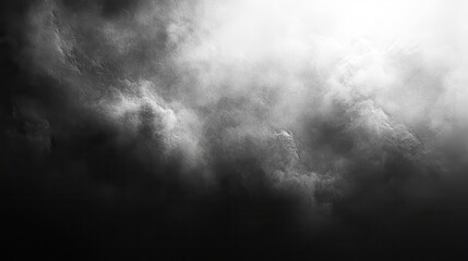 Obraz premium dark grainy gradient gray abstract blurry pattern monochrome background