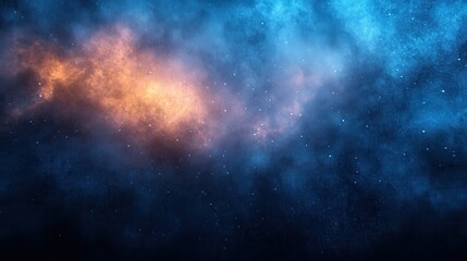 grainy dark blue gradient abstract blurred plain background with noise