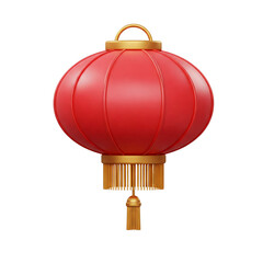 Obraz premium 3d icon illustration of a Chinese Lantern ornament