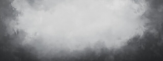 Black and White Grunge Texture Background with Gray Gradient for Design Template
