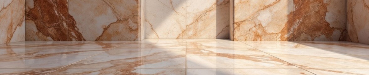 Panoramic view of a marble floor or wall with intricate patterns and shades, marble wall, marble flooring