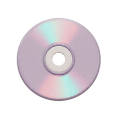 3d icon illustration of a cd disk