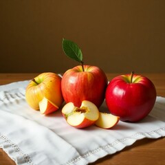 apples on the table