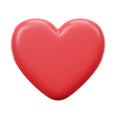 Obraz premium 3d icon illustration of a love heart