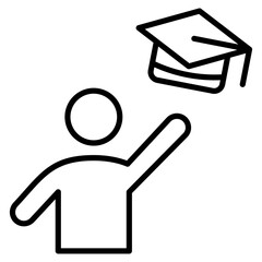 Graduated Ceremony Icon