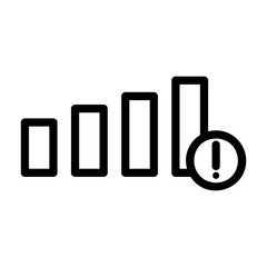 warning signal Line Icon
