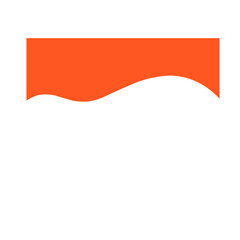 Illustration of a red triple curtain