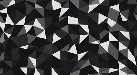 Shadowed Facets AI Generated