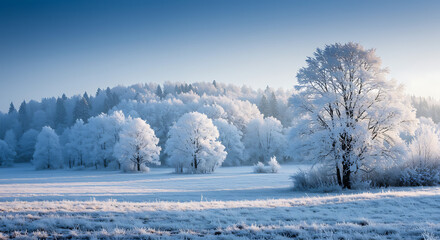 Frozen Dawn's Embrace AI Generated