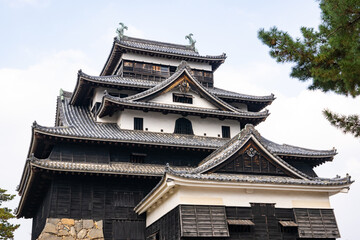 島根県　国宝　松江城