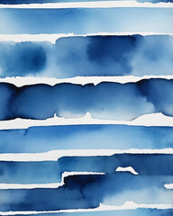 Fototapeta premium This illustration showcases blue materials in an elegant striped layout.