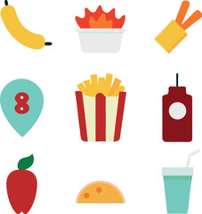 different-loaded-baked-potato-vector-element-set