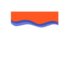 Koleksi spanduk berwarna. Elemen desain untuk poster, undangan, tata letak, majalah, kupon, sampul buku. Seni dekoratif. 