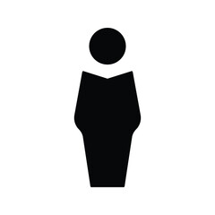 silhouette of a man illustration