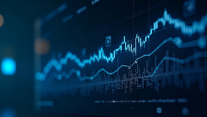 Comprehensive Digital Transformation Dashboard: Professional Photo Stock Image Showcasing Cutting-Edge Analytics & Interactive Data Visualization Tools for Enterprise Change with Left-Side Empty Space