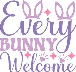 Happy Easter SVG Design Cute Easter Quotes 