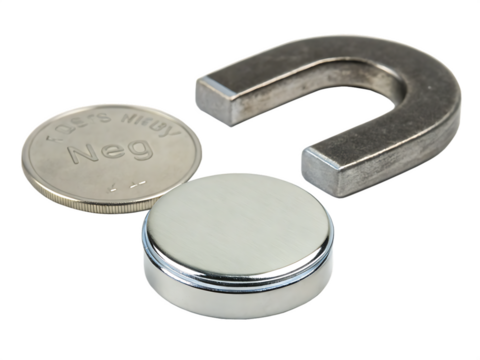 magnet isolated on white background, PNG