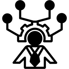 Fototapeta premium Specialist Icon