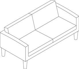 isometric furniture