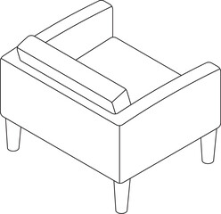 isometric furniture