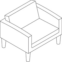 isometric furniture