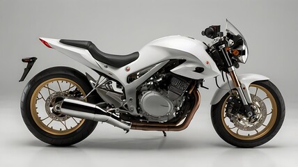 Obraz premium motorcycle on a black background