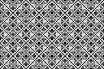 Seamless pattern with abstract vector