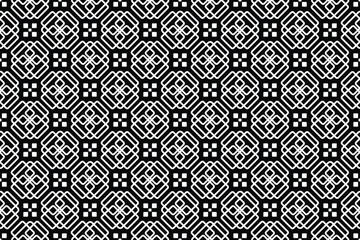 Seamless pattern with abstract vector
