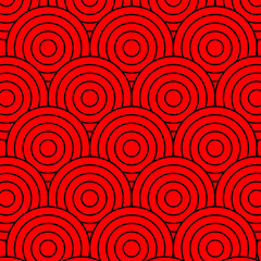 abstract seamless pattern,A collection of  Japan style pattern designs, featuring a classic and timeless style