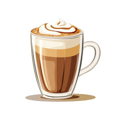 Indulgent Coffee Drink Whipped Cream Delightful Treat