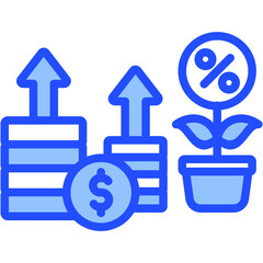 Bank Interest Icon