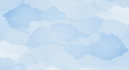 Fototapeta premium Celestial Whispers in Pale Blue AI Generated