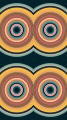 Fototapeta premium circle motif, circle pattern, symmetrical, circle lines, wall wallpaper, HD resolution